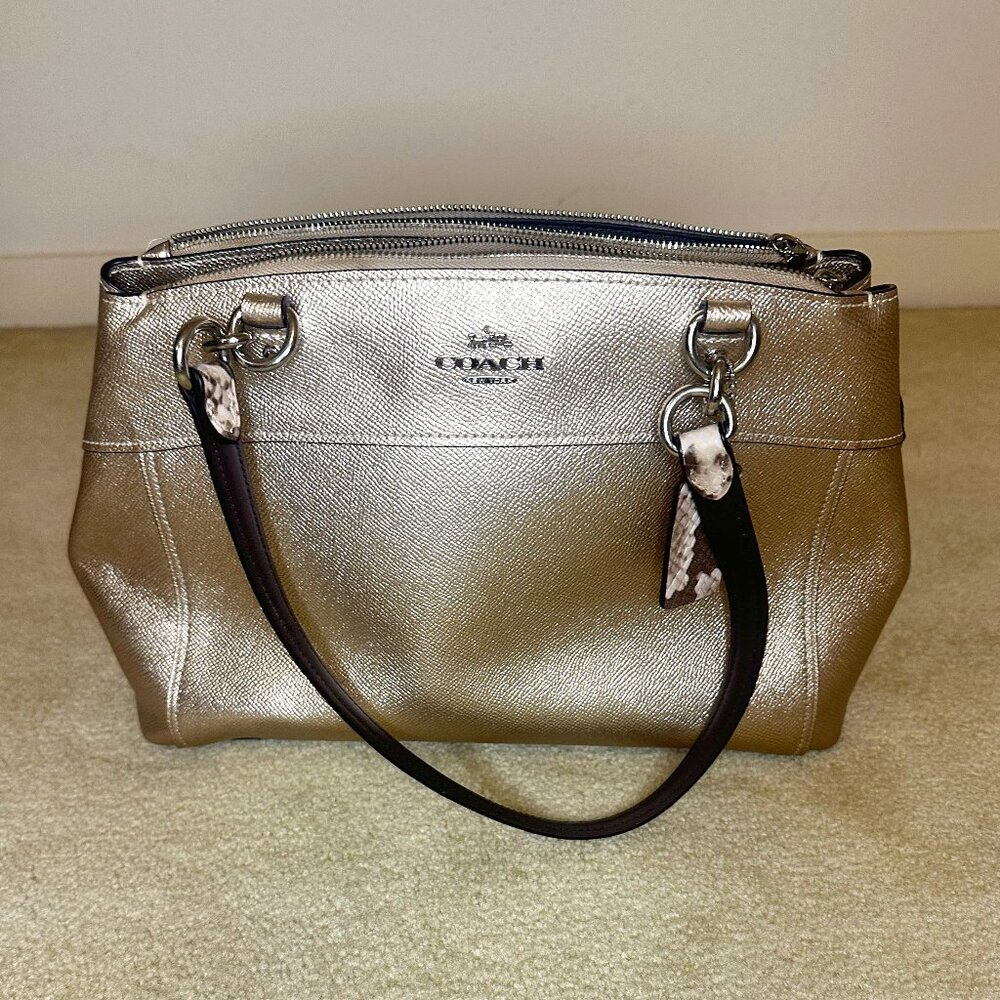 Coach Brooke Carryall - Gold